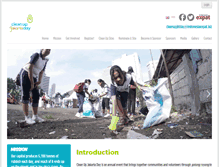 Tablet Screenshot of cleanupjakartaday.org